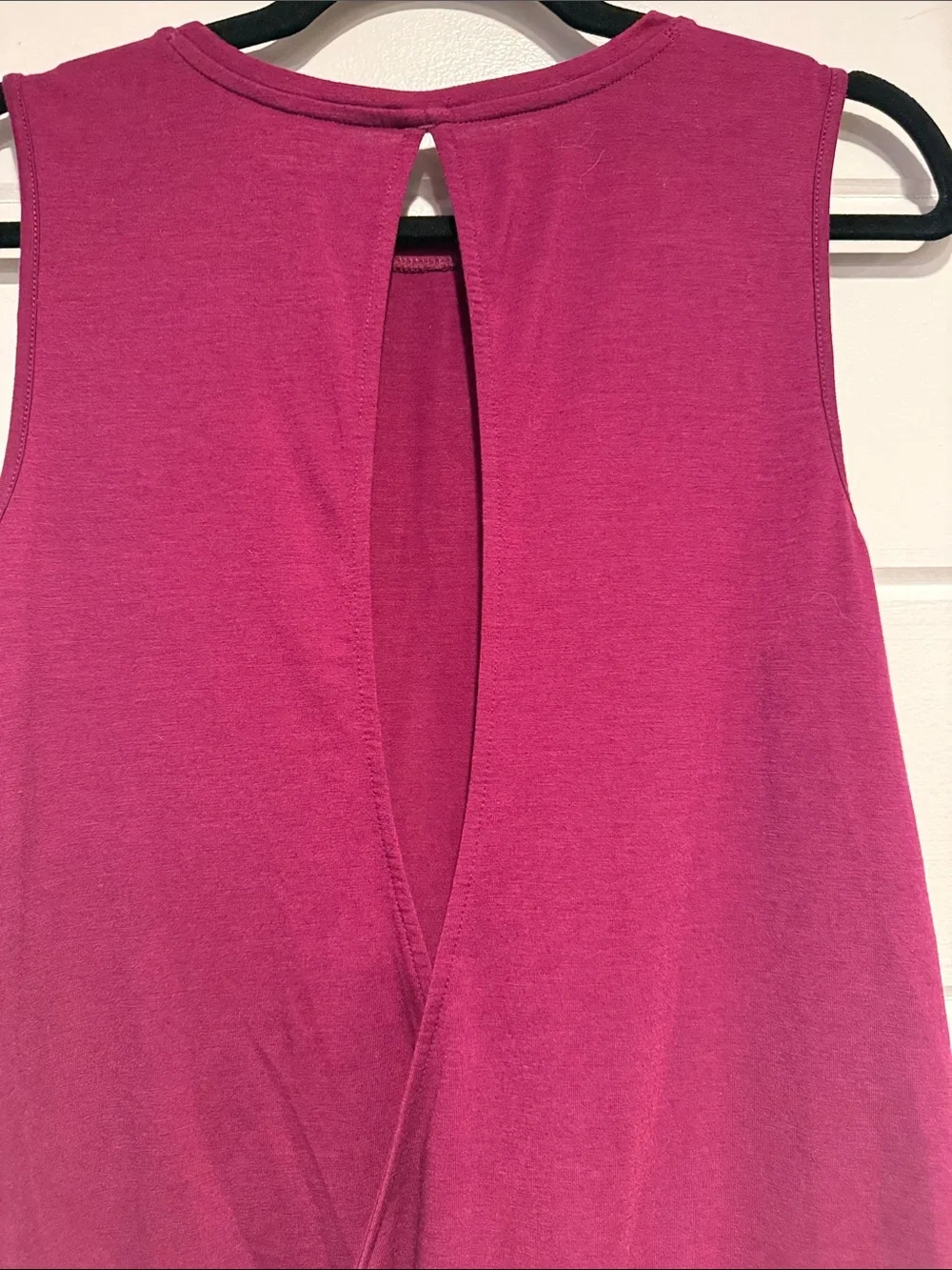 Athleta Deep Magenta Sleeveless Workout Tank.  Size - medium